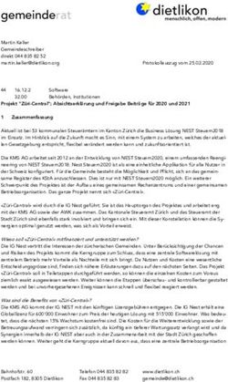 Gemeinde rat - Gemeinde Dietlikon