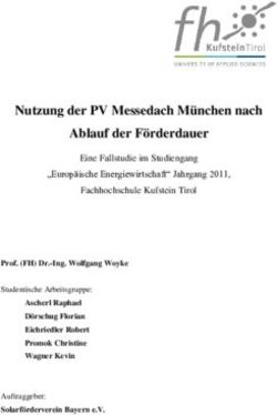 Nutzung der PV Messedach München nach Ablauf der Förderdauer