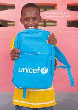 Geschäftsbericht 2012 - Deutsches Komitee für UNICEF