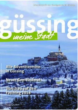 Meine Stadt Alle Adventtermine in G&uuml;ssing Neuer Gemeinderat Vorschau auf den Fasching 2018
