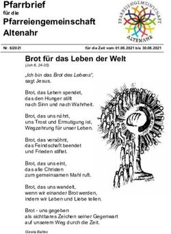 Pfarrbrief Pfarreiengemeinschaft Altenahr - temptahre