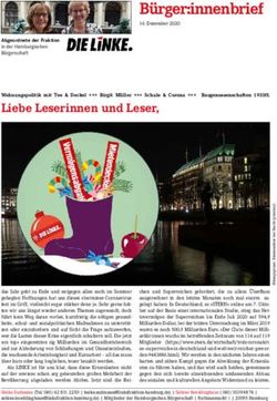 B&uuml;rger:innenbrief - Heike Sudmann