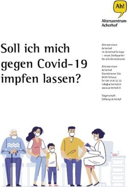 Soll ich mich gegen Covid-19 impfen lassen? - Acherhof Schwyz