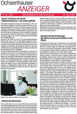 ANZEIGER - Stadt Ochsenhausen