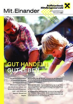 GUT HANDELN GUT LEBEN - Raiffeisen