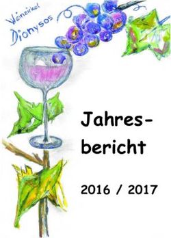 Jahres-bericht 2016 / 2017 - Weinzirkel Dionysos