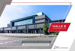 HALLE B Die Eventlocation einer neuen Dimension Freiraum und Flexibilit&auml;t neu definiert