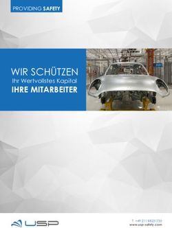 WIR SCH&Uuml;TZEN IHRE MITARBEITER Ihr Wertvollstes Kapital - USP - Unique Safety Products