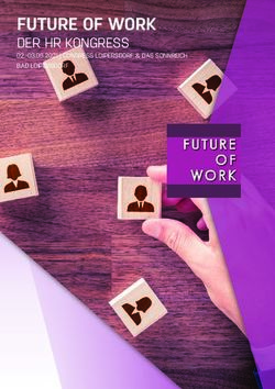 FUTURE OF WORK DER HR KONGRESS - 02.-03.09.2021 | CONGRESS LOIPERSDORF & DAS SONNREICH BAD LOIPERSDORF - LSZ Consulting