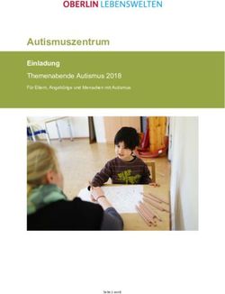 Autismuszentrum Einladung - Themenabende Autismus 2018 - Autismus-Oberlinhaus