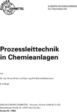 Prozessleittechnik in Chemieanlagen - Europa-Lehrmittel
