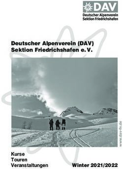 Deutscher Alpenverein (DAV) Sektion Friedrichshafen e. V - Kurse Touren Veranstaltungen