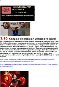 3.10. Amagiak Misakian mit Junioren-Rekorden - Th&uuml;ringer ...