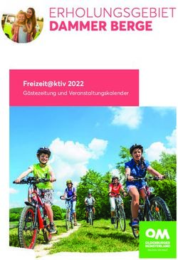 Freizeit@ktiv 2022 G&auml;stezeitung und Veranstaltungskalender - Erholungsgebiet Dammer Berge