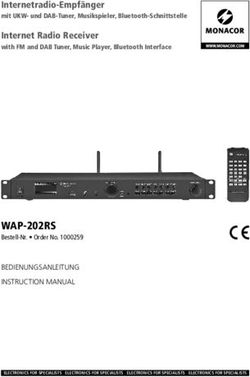 WAP-202RS Bestell-Nr. Order No. 1000259 - Internetradio-Empfänger - Monacor Webshop