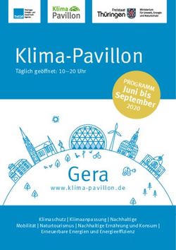 KLIMA-PAVILLON SEPTEMBER 2020 - THEGA