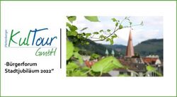 "B&uuml;rgerforum Stadtjubil&auml;um 2022" - Stadt Plettenberg