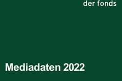 Mediadaten 2022 - der fonds