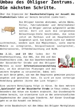 Umbau des Ohligser Zentrums. Die n&auml;chsten Schritte - Stadtteilb&uuml;ro Ohligs