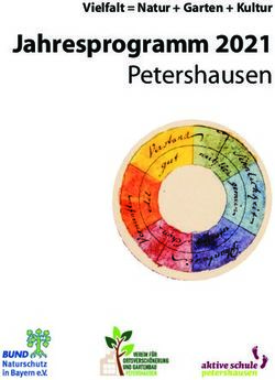 Jahresprogramm 2021 Petershausen - Vielfalt = Natur + Garten + Kultur - Aktive Schule ...
