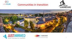 Communities in transition