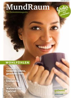 MundRaum - Gesunde Z&auml;hne, gesundes Herz Klimakrise Waldmeister-Cocktail - Ihr Patientenmagazin - Zahn&auml;rztliche Gemeinschaftspraxis Strenger