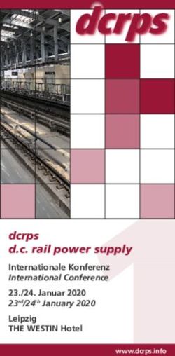 Dcrps d.c. rail power supply - Internationale Konferenz International Conference 23./24. Januar 2020 23rd/24th January 2020 Leipzig THE WESTIN ...