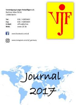 Journal 2017 - Vereinigung Junger Freiwilliger eV