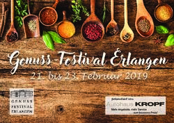 Genuss-Festival Erlangen - bis 23. Februar 2019