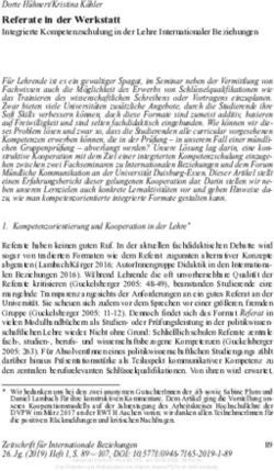 Referate In Der Werkstatt - Dorte Hühnert/Kristina Kähler - Nomos ELibrary