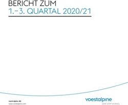 BERICHT ZUM 1 - 3. QUARTAL 2020/21 - voestalpine