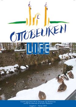 Unabh&auml;ngige Zeitschrift der Gemeinde, des Werbekreises Ausgabe 8 . August 2016 Unabh&auml;ngige Zeitschrift der Gemeinde, des Werbekreises und des ...