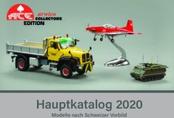 Hauptkatalog 2020 Modelle nach Schweizer Vorbild - Faller