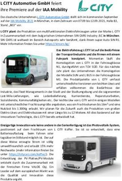 L CITY Automotive GmbH feiert ihre Premiere auf der IAA Mobility