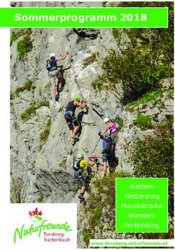 Sommerprogramm 2018 - Klettern Klettersteig Mountainbike Wandern Fortbildung www.ternberg.naturfreunde.at - Naturfreunde Ternberg-Trattenbach