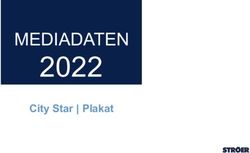 2022 MEDIADATEN City Star | Plakat