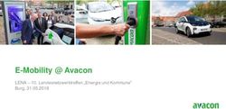E-Mobility @ Avacon LENA - 10. Landesnetzwerktreffen "Energie und Kommune" Burg, 31.05.2018 - Landesenergieagentur Sachsen-Anhalt GmbH