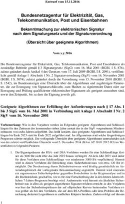 Bundesnetzagentur für Elektrizität, Gas, Telekommunikation, Post und Eisenbahnen - Bund.de