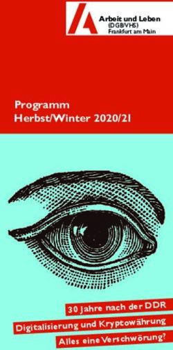 Programm Herbst/Winter 2020/21 - 30 Jahre nach der DDR Digitalisierung und Kryptow&auml;hrung Alles eine Verschw&ouml;rung? - vhs Frankfurt