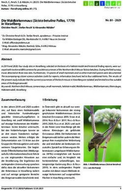 Die Waldbirkenmaus (Sicista betulina Pallas, 1779) in Vorarlberg - Inatura