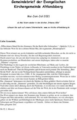 Gemeindebrief der Evangelischen Kirchengemeinde Altlandsberg - Evangelische ...