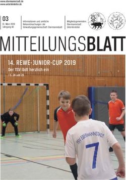 REWE-JUNIOR-CUP 2019 - Der TSV lädt herzlich ein S. 24 und 28 - Ebermannstadt