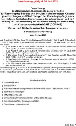 Lesefassung, gültig ab 24. Juli 2021 Verordnung des Sächsischen ...