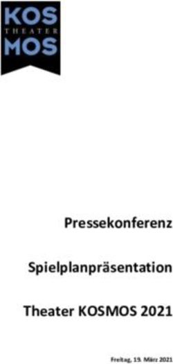 Pressekonferenz Spielplanpräsentation Theater KOSMOS 2021