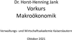 Vorkurs Makro&ouml;konomik - Dr. Horst-Henning Jank Verwaltungs- und Wirtschaftsakademie Kaiserslautern - VWA Kaiserslautern