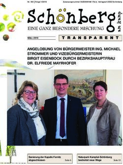 EINE GANZ BESONDERE MISCHUNG - Sch&ouml;nberg am Kamp