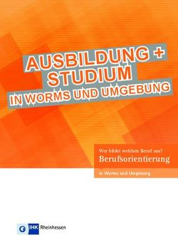 Berufsorientierung Wer bildet welchen Beruf aus? - in Worms und Umgebung