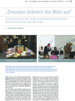 "Dresden bl&auml;ttert die Welt auf" - Qucosa