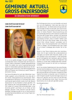 GEMEINDE AKTUELL GROSS-ENZERSDORF - Mai 2021
