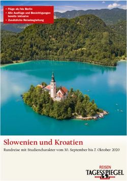 Slowenien und Kroatien - Rundreise mit Studiencharakter vom 30. September bis 7. Oktober 2020 - Tagesspiegel